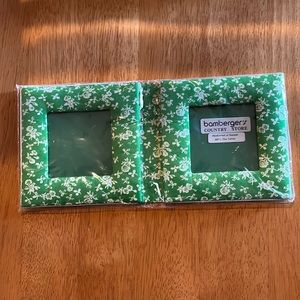 Retro fabric picture frame